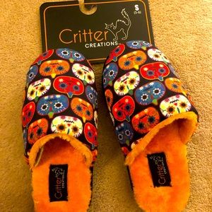 Brand new! Pumpkin slippers
